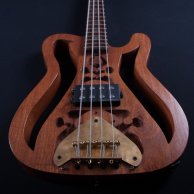Sculpture HMG, handmade 4 string bass
