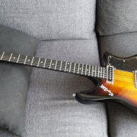 Hagstrom Impala Dégradé brun vintage - Guitare électrique