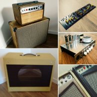 All Tube Custom Guitar Amplifier, Head Shells, Combos and Speaker Cabinets