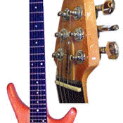 Guitarra electrica artesanal