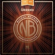 DADDARIO NB1256 struny do gitary akustycznej i elektroakustycznej nickel bronze 12-56