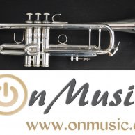 Trompeta Bach Stradivarius pabellón 43* Corporation Plateada como nueva
